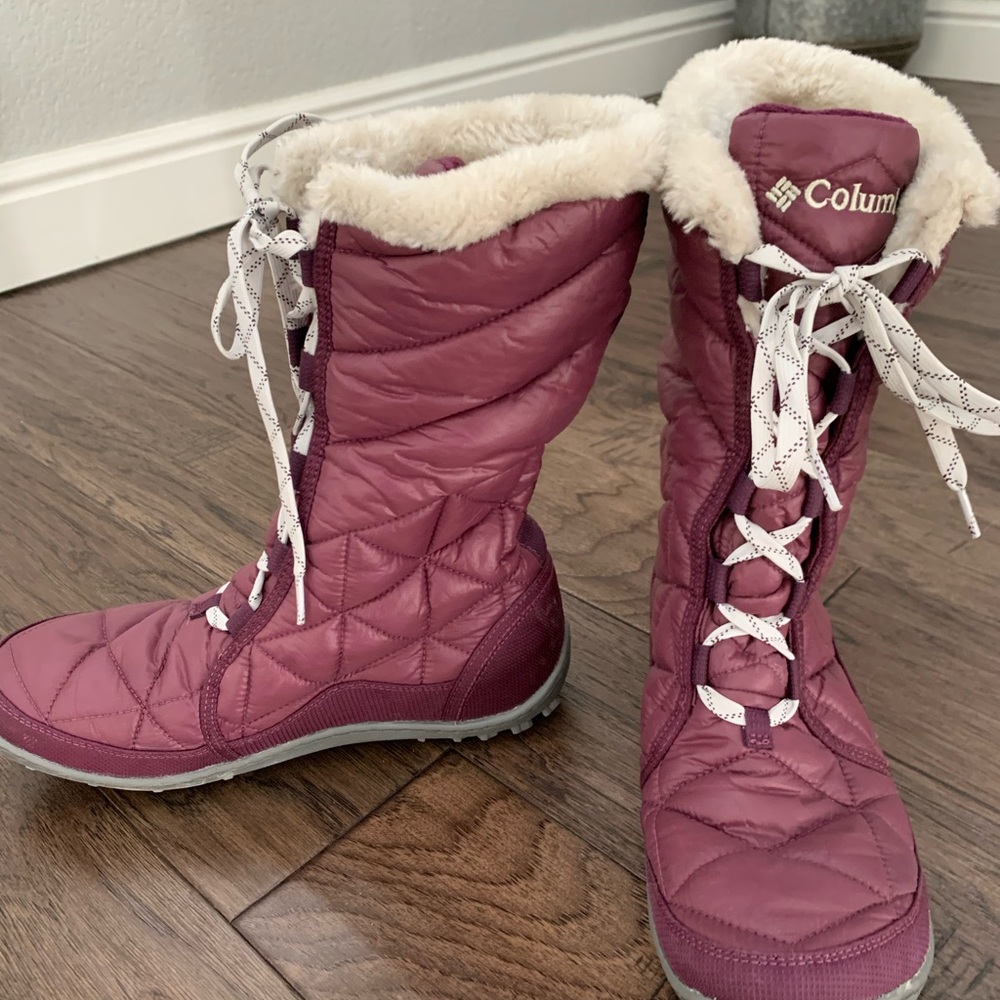 Women’s waterproof Columbia winter boots